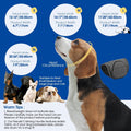 Nanaki Thunderstorm-Breathable Ear Wrap For Dogs Swimming,Water Protection Soft Dog Ear Muffs Noise Protection For Firew