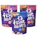Fruitables Cat Treats - Crunchy Treats for Cats - Healthy Low Calories Packed with Protein - Free of Wheat, Corn and Soy - Made with Real Salmon, Tuna, Chicken - 2.5 Oz (3 Pk)