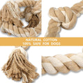 PetiFine Dog Rope Toys for Large Dogs,Indestructible Cotton Dog Chew Toys