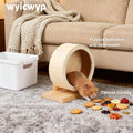 Wooden Hamster Wheels 5.7 Inch Silent Hamster Wheel
