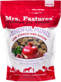 Mrs Pastures Mindful Minis-Cookies and Treats for Horses -Premium Horse Treats -Made with Alfalfa, Flaxseed & Pomegranat