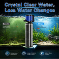 COOSPIDER Aquarium Filter 260GPH Fish Tank Filter for 30-75 Gallon Tank