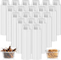 1200PCS 0.5oz Gecko Food Cups | Durable Plastic Leak-Proof Reptile Feeder Cups - for Geckos, Lizards & Small Pets | Mult