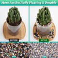 AVALUTION Aquarium Gravel for Plants -7lb Fish Tank Gravel for Succulent Cactus & Bonsai, 1/4Inch Decorative River Rocks