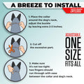 Flea and Tick Prevention for Dogs - Flea Collar - 2 Count - Adjustable