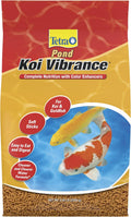 Tetra Pond Koi Vibrance Soft Sticks, Floating Pond Fish Food, 5.18 lbs