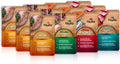 Nulo Chunky Cat Broth Pouches - Variety Pack, High-Protein Wet Cat Food Topper Treat for Indoor & Outdoor Kittens and Ad