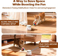 Interactive Cat Toy for Indoor Cat,Automatic Treadmill for Exercise