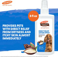 Palmer's for Pets Cocoa Butter Formula Dry Skin Relief Spray for Dogs, Direct Spray-On Lotion with Vitamin E to Soothe Dry and Itchy Skin, No-Mess Application, 8 Fl Oz