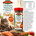 Bench & Field Holistic Natural Healthy Kitty Cat Treats | Crunchy Fish-Shaped Bites | Delicious Seafood Flavored Snack, 3-Ounce (Pack of 3 Bottles)