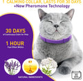 4 Pack Calming Collar for Cats – Pheromone Cat Calming Collar Cat Anxiety Relief and Stress – Adjustable Water Resistant
