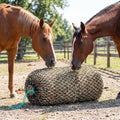 2 Pack Slow Feeder Hay Net Square Bale PE Hay Nets Bags for Horses