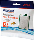 Aqueon Replacement Filter Cartridges, Fish Filters, Extra Small - 3 Pack