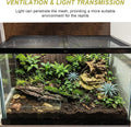 Screen Cover for Hinged Door, Aquarium Lid for 10 Gallon Fish Tank