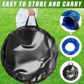 24 in 10 Foot Extra Large PVC Dog Agility Tunnel with Sandbags