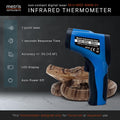 Metris Digital Infrared Thermometer for Aquarium Fish Tank, Reptile, Snake, Terrarium Accessories, Automotive, Laser Tem