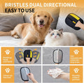 XIDEAEO Pet Hair Removal Glove for Dogs & Cats, Upgraded Reusable Electrostatic Pet Hair Gloves, Pet Hair Remover Tool for Clothing, Couch, Carpet,Pet Beds, Car Seat, Convenience for Busy Pet Owners