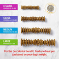 Stella & Chewy's Dental Delights with Freeze-Dried Chicken - Medium Dental Treats for Dogs, 23.2 Ounce Bag