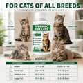 Cat Dewormer Liquid for Cats & Kittens, Broad Spectrum Dewormer for Tapeworms, Roundworms & Hookworms, Supports Digestiv
