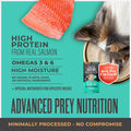 Tiki Cat Solutions Mousse Skin & Coat Mousse, Salmon Recipe, Specially Formulated with Omega Fatty Acids, Functional Wet Cat Food for Adult Cats, 2.4 oz. Pouch (12 Count)