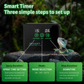 Reptile Fogger Smart Spray System, Reptile Humidifiers Automatic with Timer, Reptile Mister with 360°Adjustable Misting 