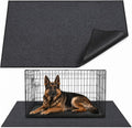46" X 60" Mat for Under Dog Crate, Waterproof Dog Crate Mat