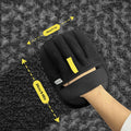 Pet Hair Removal Glove for Dogs & Cats, Dual-Sided Microfiber & Mesh Pet Hair Remover for Carpet, Furniture & Upholstery