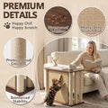 Couch Corner Cat Scratcher Side Table, Couch Protector from Cat Claws