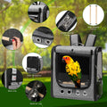 Large Bird Carrier Bag with Stand, Lightweight Backpack for Parrot, Portable Cockatiel Travel Cage with Accessories, Pet