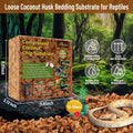 Riare 10LB Coconut Husk Chip for Reptiles, 72 Quart Coconut Fiber Substrate