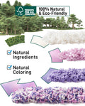 BUCATSTATE Hamster Bedding 15L, 99% Dust-Free Paper Bedding, Lavender