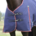 WeatherBeeta ComFiTec Essential Turnout 100g, Navy/Burgundy, 81"