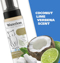 Wahl USA Cat Waterless Shampoo for Soothing Damaged Skin, Refreshing, Cleaning, and Removing Odors Between Baths - 7.1 O