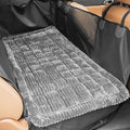 HiPetpy Backseat Dog Bed Mat for Car, Non-Slip Dog Bed for Car Back Seat, Soft & Cozy Dogs Blanket, Washable Travel Pet Mat Seat Protector for Cars, SUVs, Trucks