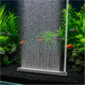 Aquarium Air Bubble Strip, Fine Bubble Wall Air Stone Bar for Fish Tank, High Dissolved Oxygen Diffuser, Aeration Bubble