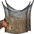 Fabbay 2 Pcs Slow Feed Hay Net for Horses, 35 x 31 Inch Hay Bag, Black