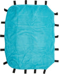 23.3"L x 17.5"W x 1.0"H/Teal and Purple