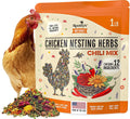 Roosty's Chicken Nesting Herbs Chili Mix, Coop Refresher, 16oz