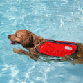 Outward Hound Dawson Swim Dog Life Jacket, Life Vest, Red, Large
