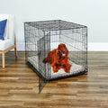 New World by Midwest 42-Inch Single Door Crate, for Large Breeds, 71-90 lbs