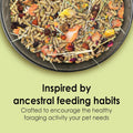 Kaytee Food from the Wild Guinea Pig Food, Timothy Hay, 4 Pounds