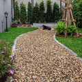 Aquarium Gravel 10 lbs, 3-6mm Fish Tank Gravel, Succulent Cactus Pea Gravel for Indoor Plants, River Rocks for Gardening