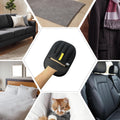Pet Hair Removal Glove for Dogs & Cats, Dual-Sided Microfiber & Mesh Pet Hair Remover for Carpet, Furniture & Upholstery