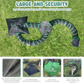 Pawtenda 6-in-1 Cat Tents for Outside, Portable Outdoor Cat Enclosures for Indoor Cats, Pet Play Cage with Tunnels for Outside, Outdoor Catio, Pet Playpen Including 3 Tents and 3 Tunnels