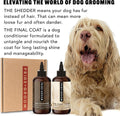 Pride and Groom The Shedder Box Set – Deshedding Dog Shampoo & Conditioner with All Natural Blend of Essential Oils & Ingredients to Moisturize & Untangle Curly and Wavy Coats – 32oz