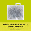 Zilla Aquatic Reptile Internal Filter for Turtles and Amphibians, Medium