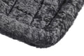 MidWest Homes for Pets QuietTime XXS Dog Bed - Gray Faux Fur Bolster, Ultra-Soft and Machine Washable, Fits 18-Inch Crat