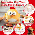 GUKCO Interactive Dog Toys, Moving Ball Toy with Jumping & Music