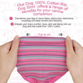 Premium 100% Cotton Rib Dog Shirt Vest for Small Breeds Pink XXS