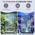 hygger Aquarium Bubble Bar, 9.8" Ultra-Fine Quiet Fish Tank Bubble Wall